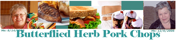 Butterflied Herb Pork Chops