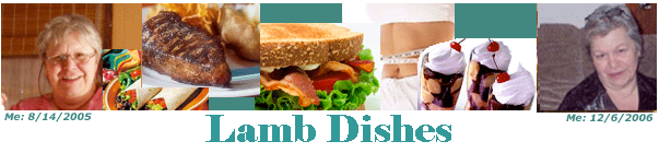 Lamb Dishes